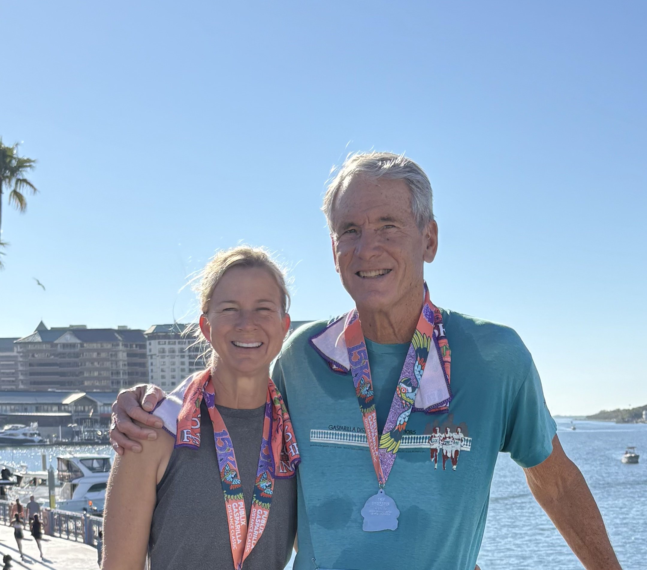 My 47th Gasparilla Run: Staying Active With My Wife