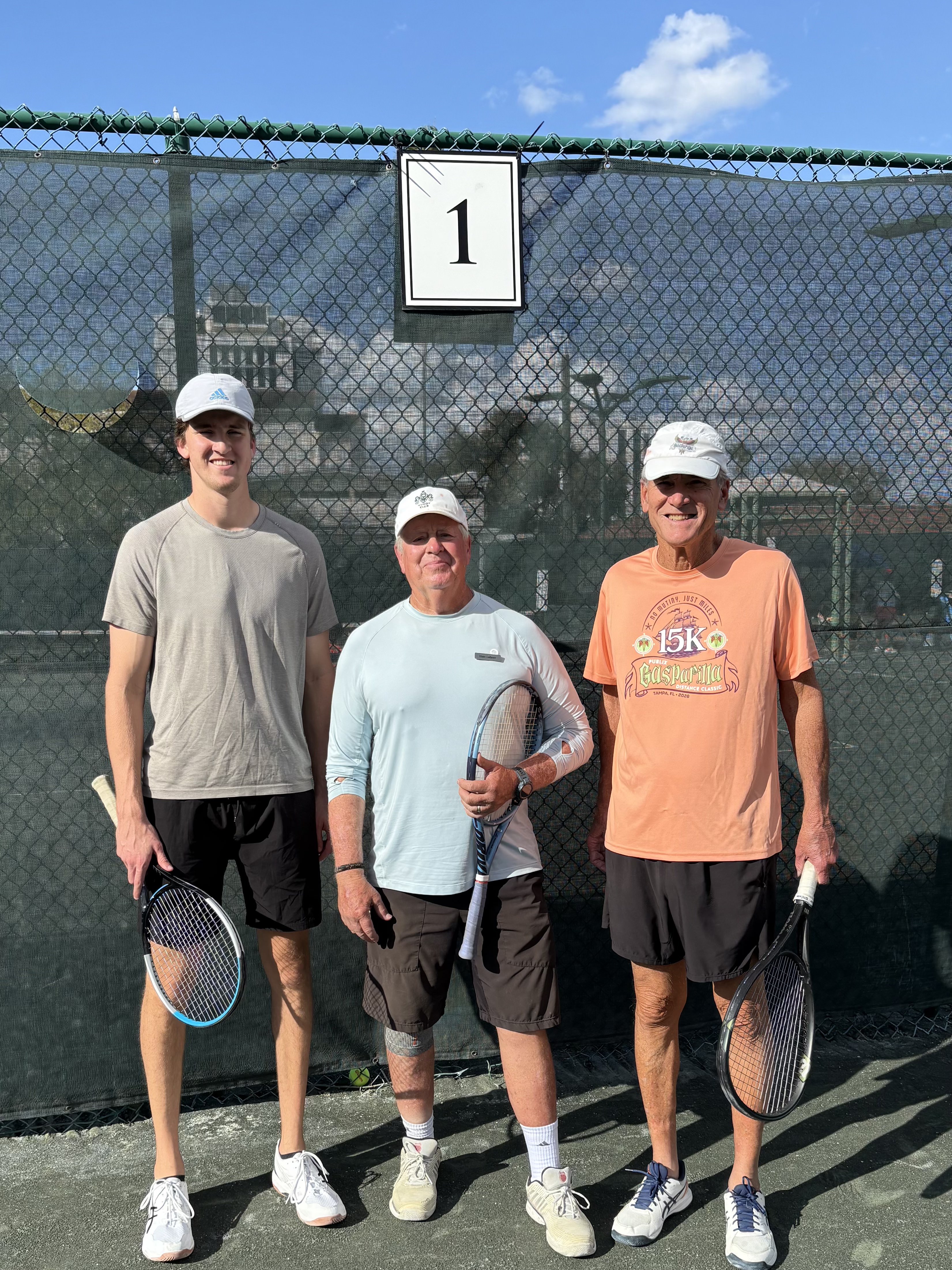 Winning the Vinoy Doubles Tournament With My Son Tim